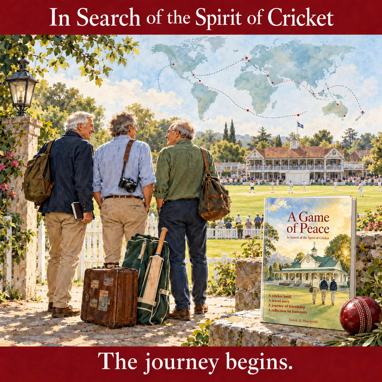 A Game of Peace: In Search of the Spirit of Cricket — The journey begins
