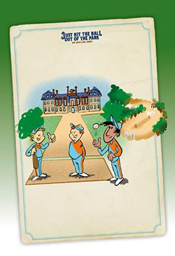 JUST HIT THE BALL OUT OF THE PARK – Fictieve autobiografie