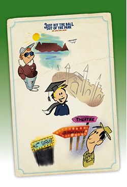 JUST HIT THE BALL OUT OF THE PARK – Fictieve autobiografie